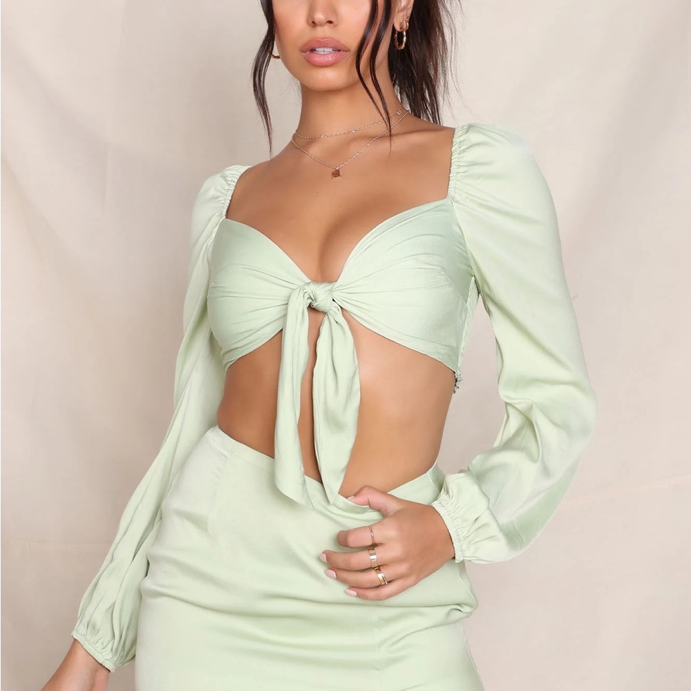 Fashion Nova Satin Top